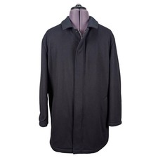 Eduard Dressler FAUSTO Wool Cashmere Insulated Jacket Dark Blue EU56 UK44 XL