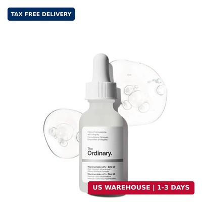 The Ordinary Niacinamide 10% + Zinc 1%, Smoothing Serum for Blemish-Prone Skin