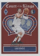 2023-24 Panini Phoenix Court of the Kings Red 110/125 Luka Doncic Dončić #19 0c6