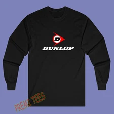 Dunlop Tires Famous Company Men's Black Size S-3XL