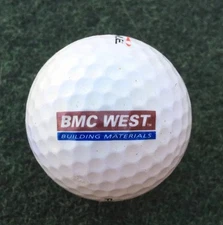 BMC West Logo Golf Ball Building Materials