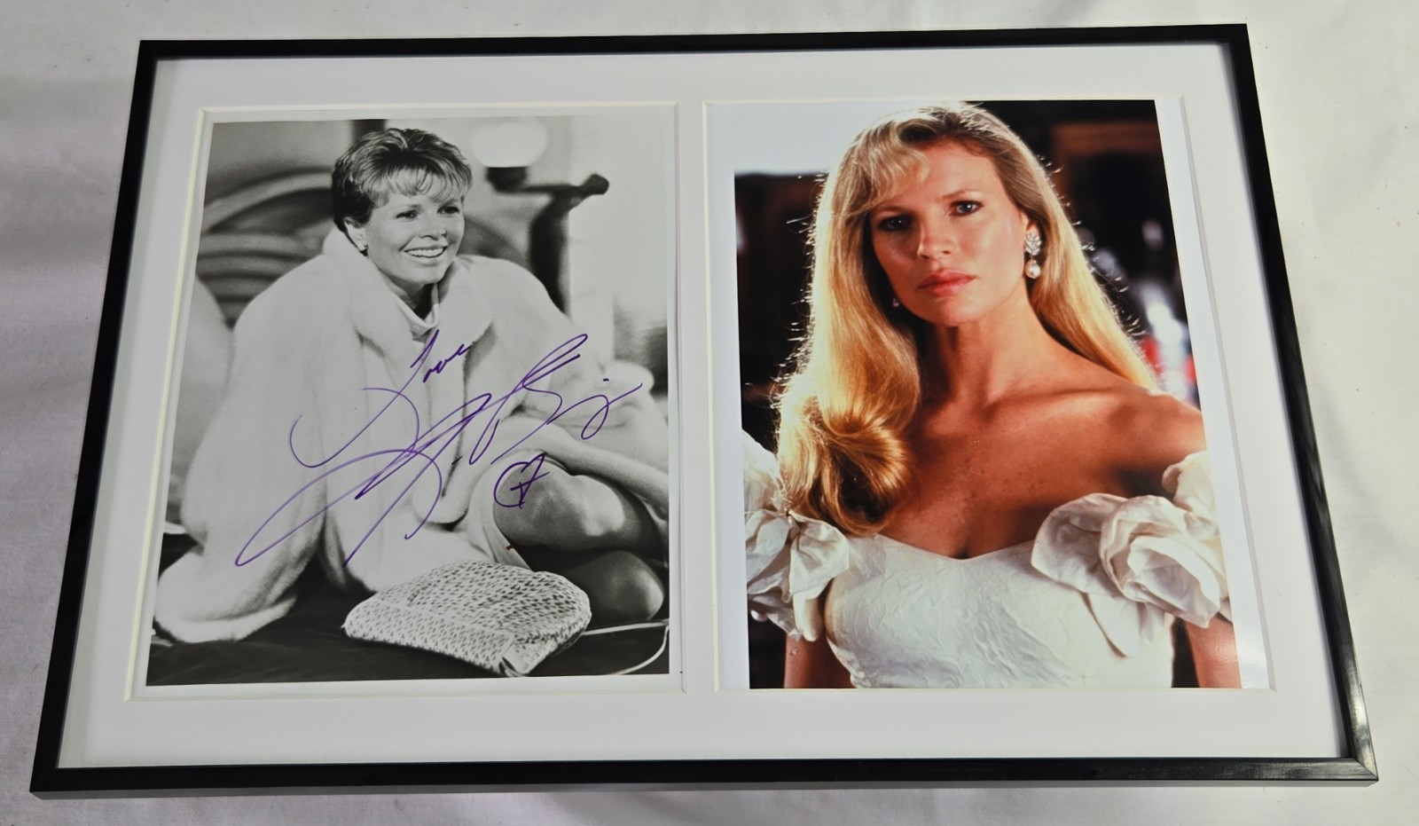 Kim Basinger Signed Framed 12x18 Photo Display JSA Batman Vicki Vale