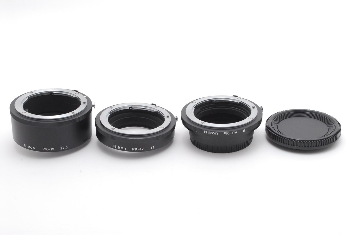 Nikon Extension PK-13 Auto PK-12 Set Ring PK-11 PK-11A Tube Japan