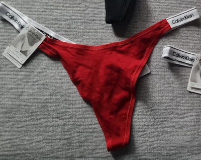 Calvin Klein String  Rot   Moderne Logo