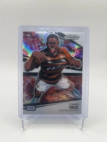 Vini Jr 2025-26 Panini Prizm FIFA Soccer MANGA SSP Flamengo #18 RARE Brazil