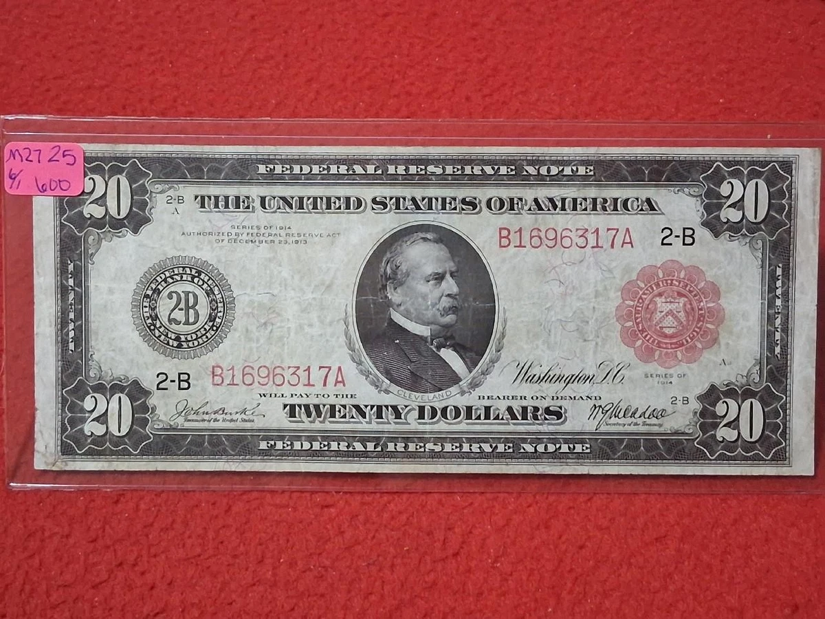 $20 US Federal Reserve Large Notes for sale | eBay