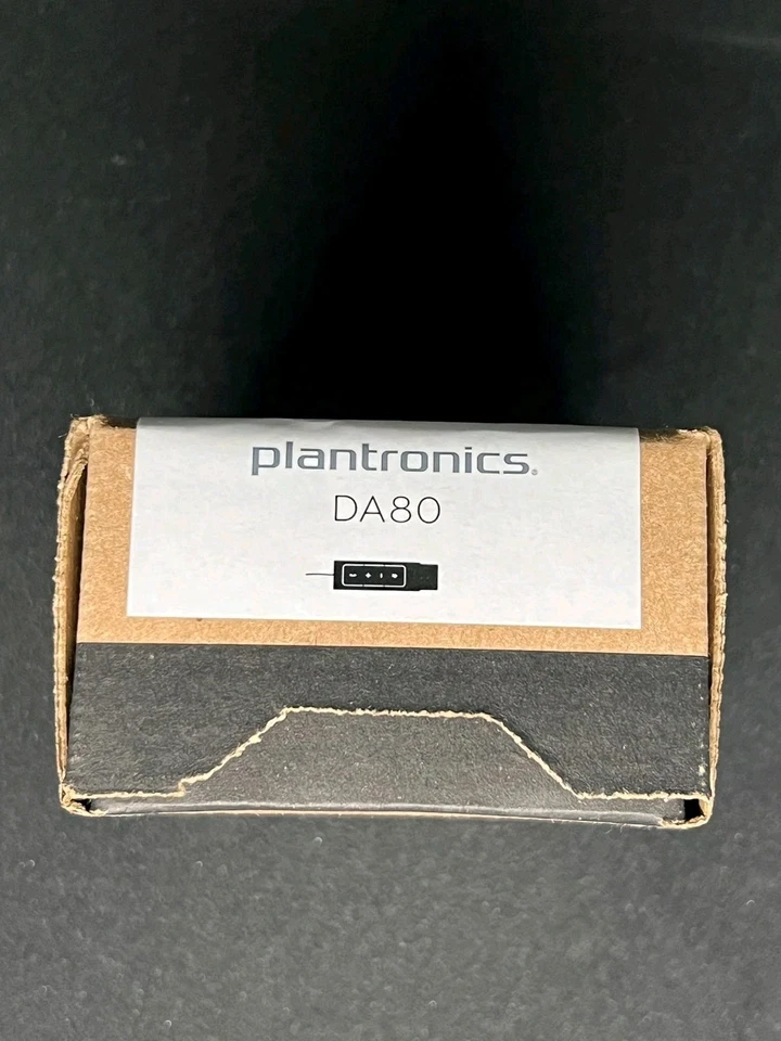 Plantronics DA80 USB Adapter for H & HW series headset to Computer 201852-01 NEW - Image 2 of 4