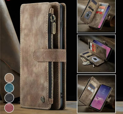 H PU Leder Lanyard Brieftasche Karten Handyhülle Flip Stand Cover Schutzhülle