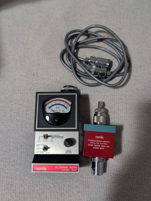 Narda RF Power Meter Model 8441 100 mw 13.7 GHz
