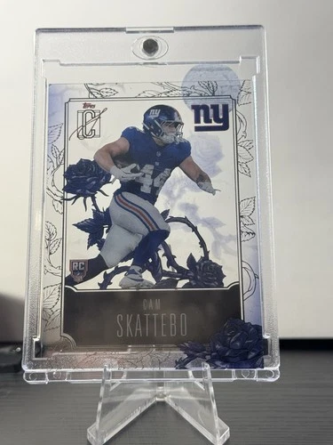 2025 Topps Signature Cam Skattebo Base (RAW)