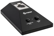 Steren XLR Microphone Base for Gooseneck with swith.