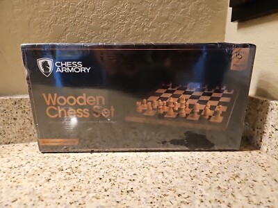 Wooden Chess Set by Chess Armory