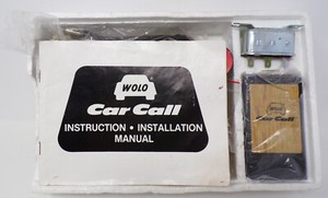 Vintage Wolo Car Call PagingSystem Model 4500