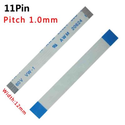 11-Pin FFC/FPC Flexible Flat Cable Pitch 1.0mm 80C 60V VW-1 50mm-3000mm W:12mm