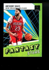 2018 Donruss Fantasy Stars #1 Anthony Davis Los Angeles Lakers Pelicans