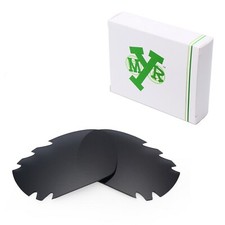 hdhut POLARIZED Replacement Lenses for-Oakley Jawbone Vented Stealth Black