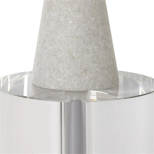 Uttermost Norte Transitional Rice Stone Resin Sculpture in White (Set of 2) - Picture 3 of 4