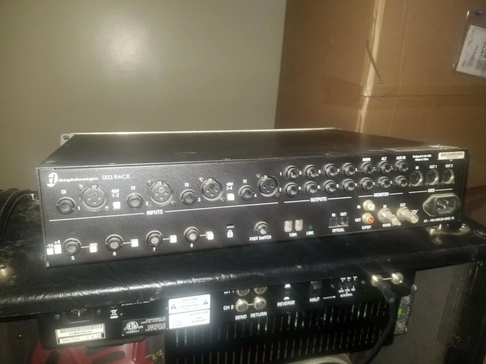 Digidesign 003 Rack Factory MIDI Firewire Audio Interface Digital Mixer System - Image 2 of 4