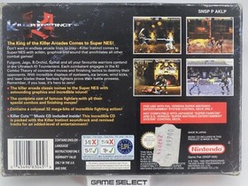 KILLER INSTINCT NINTENDO SNES SUPER NES PAL ITA ITALIAN GIG ORIGINAL COMPLETE