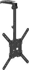 Ceiling Mount For Flat Screen Tvs Up To 55 Inches Adjustable Tilt Swivel