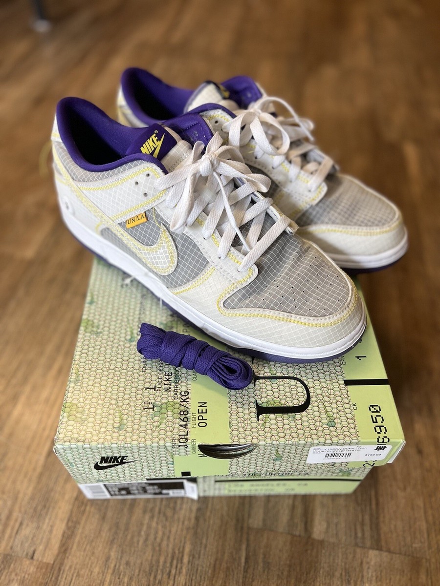 Nike dunk union size 10 used no box Size 10 - Nike Dunk Low x Union LA Passport Pack - Argon  main image 2