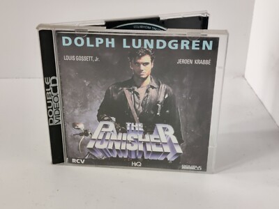 Marvel The Punisher 1989 Dolph Lundgren Philips Magnavox CD-I Video CD 