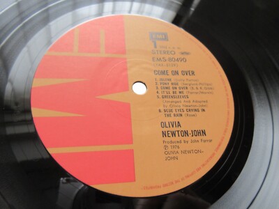 Olivia Newton-John Come on Over Japan Vinyl LP EMS-80490 w Promo