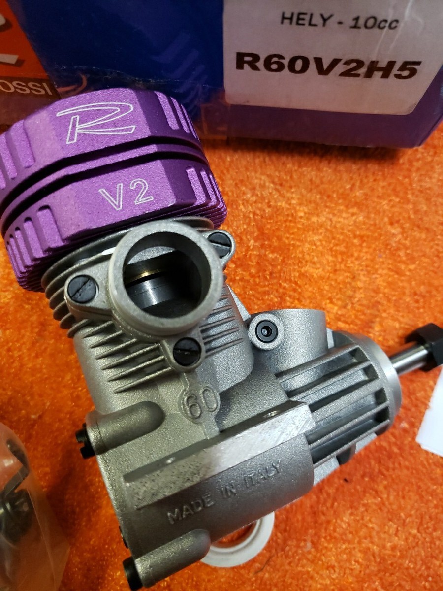Novarossi Engine - Rossi R60V2H5 Hely - 10cc Motor - R 60 - NIB | eBay