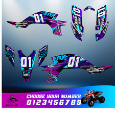 Full Made to Order Graphics Kit Yamaha YFZ 450 2003-2008 Carb ATV Decals Set