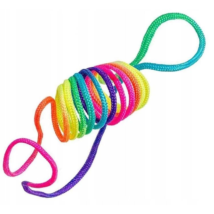 Fadenspiel Fingerspiel Rope fur Kinder Fingertwist Rainbow Regenbogen Retoo - Bild 3 von 4