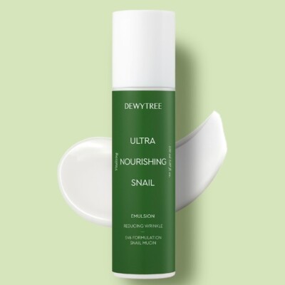 DEWYTREE Ultra Nourishing Snail Emulsion 150ml Moisturizer Revitalizing Emulsion