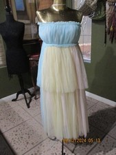 NWOT! PEMILLE ROSENKIRK! ANTHROPOLOGIE! ADORABLE TULLE DRESS MULTI COLOR! SIZE L