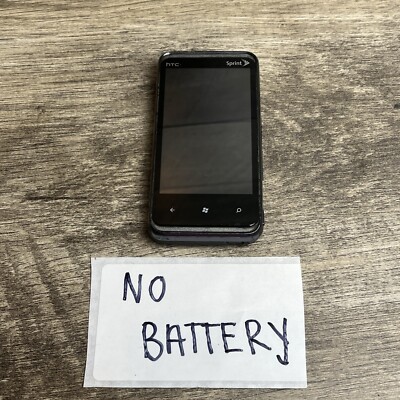 HTC PC93100-Black/Silver-3 inch-screen  NO BATTERY 