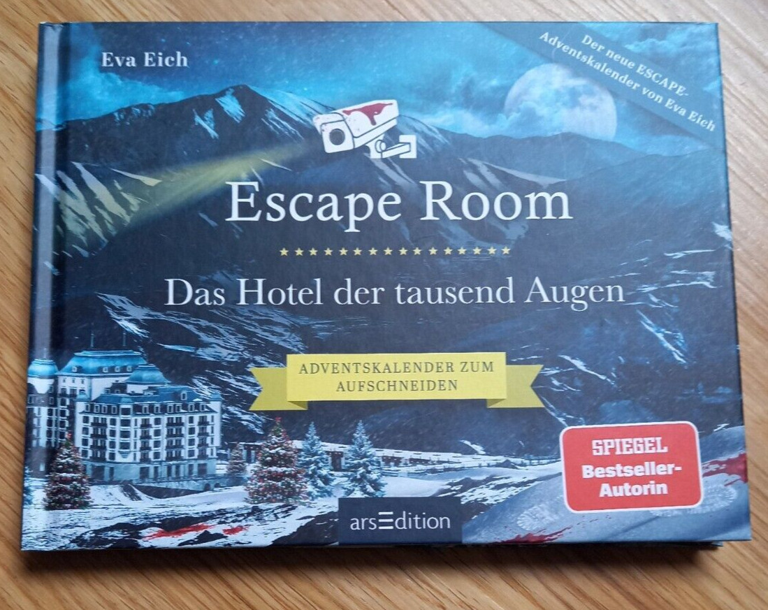 Thumbnail - Escape Room. Das Hotel Der Tausend Augen Von Eva Eich (2022, Gebundene