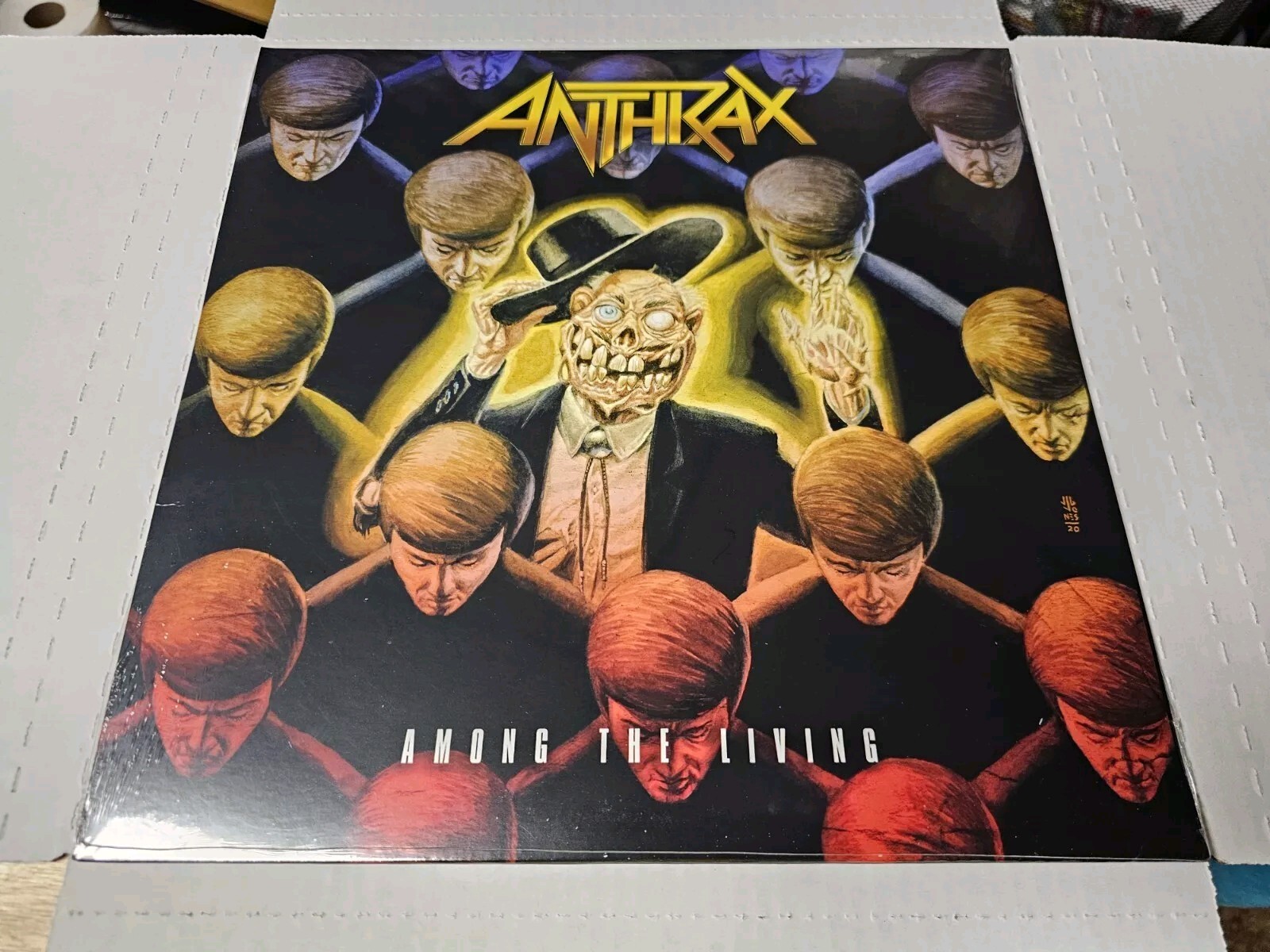 ANTHRAX – Among The Living- Vinyl LP PICTURE DISC New Factory Sealed Last 1