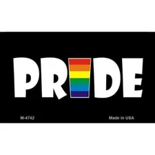 Pride Rainbow Novelty Metal Magnet M-4742