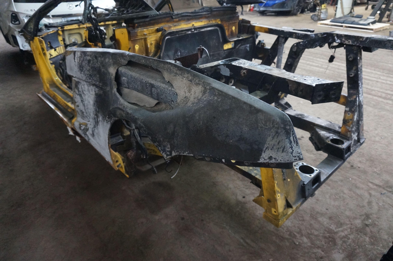 Rear Left Quarter Panel Body Metal Cut Lamborghini Gallardo Spyder 2008 *Note