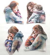 3D UPick Mother Hugging Baby Love Scrapbook Card Embellishment 3597