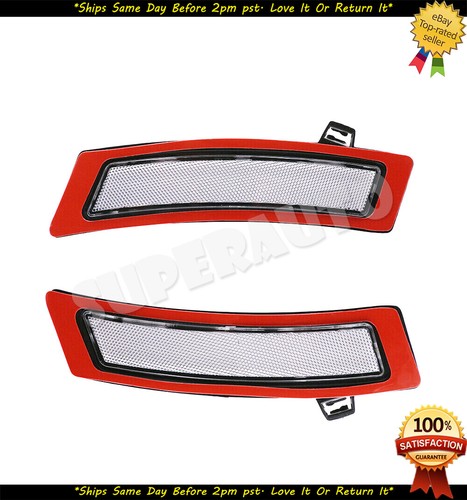 Clear Lens Front Bumper Side Marker Reflector Light For 2011-2013 BMW E70 X5 LCI - Picture 3 of 4