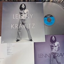 LENNY KRAVITZ Video Retrospective JAPAN Laser Disc LD PILP-1107 w/ INSERT 1991