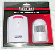 NEW Wireless Motion Detector Alert Security Alarm Portable Battery Home Driveway