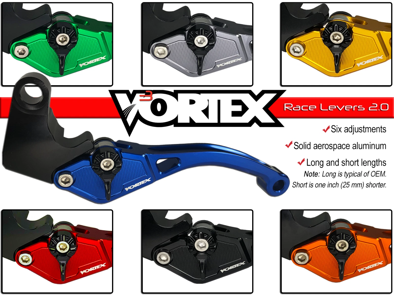 Vortex Clutch Lever LVB162-LVC604 thumbnail 2