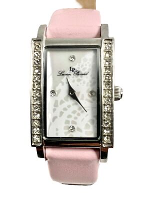 Lucien Piccard 11673 Quartz Japan Mov. Women s Watch Crystal Accent New Battery