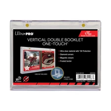 Ultra PRO 175PT Cards Storage Premium Vertical Double Booklet Magnetic One Touch