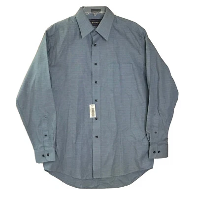 Barrington Shirt Mens 15.5 32/33 Blue Striped Button Up Dressy Long Sleeves NWT - Image 1 of 4