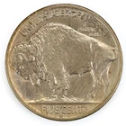 1936-S Buffalo Nickel GEM Reverse Laminations 5c