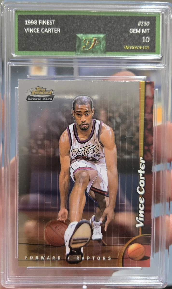 25+ Vince Carter Basketball Grade 10 Rookie Sports Trading Cards