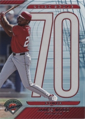 James Wood Kaboom! 2025 Panini Prospect Edition SSP Washington 