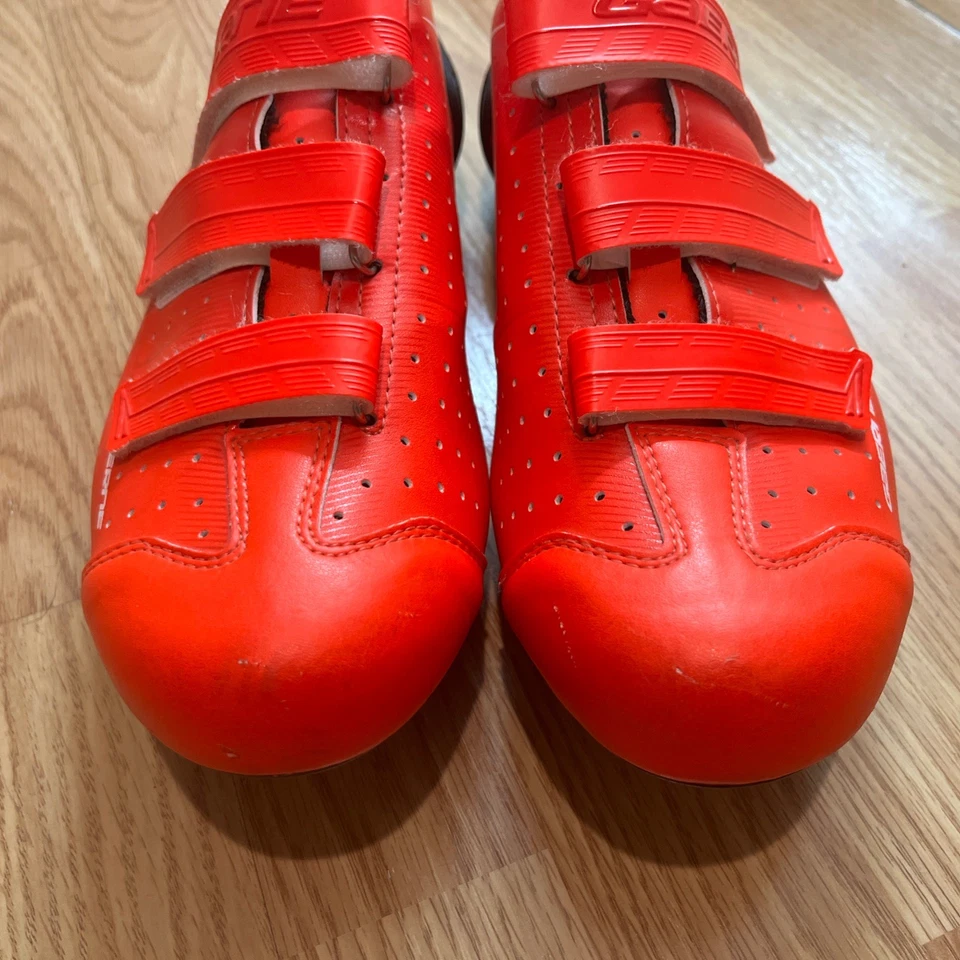 GAERNE Ciclismo MTB Zapatos Bicicleta de Montaña Zapatos Botines Rojo EE. UU. 12 UE 46 Foto 2 de 4