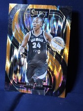 2025 Panini Select WNBA - Premier Level Jewell Loyd #142 Orange Flash Prizm